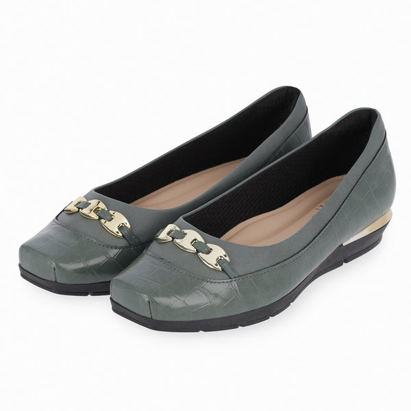 CONFORT BUNIONS FLAT SHOES MAXI TERAPY GREEN ASPARGO PICCADILLY