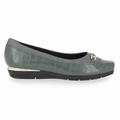 CONFORT BUNIONS FLAT SHOES MAXI TERAPY GREEN ASPARGO PICCADILLY