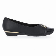 CONFORT BUNIONS FLAT SHOES MAXI TERAPY BLACK PICCADILLY