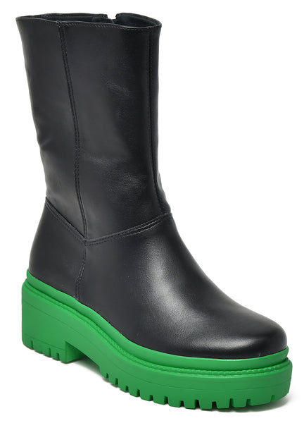 MID FASHION BOOT GREEN BLACK VIA MARTE