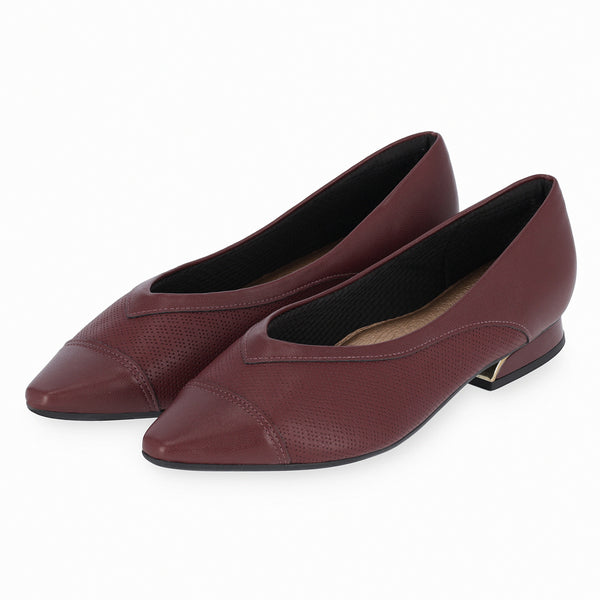 CONFORT BUNIONS FLAT SHOES MAXI TERAPY BURGUNDY PICCADILLY