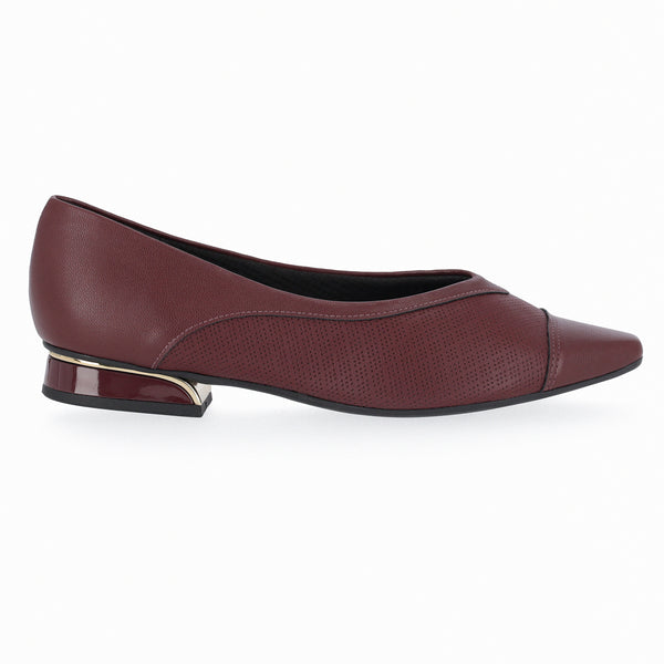 CONFORT BUNIONS FLAT SHOES MAXI TERAPY BURGUNDY PICCADILLY