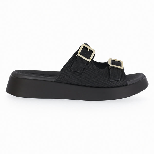 FLAT SANDALS BLACK PICCADILLY