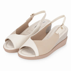 MID WEDGES SANDALS MARFIM PICCADILLY