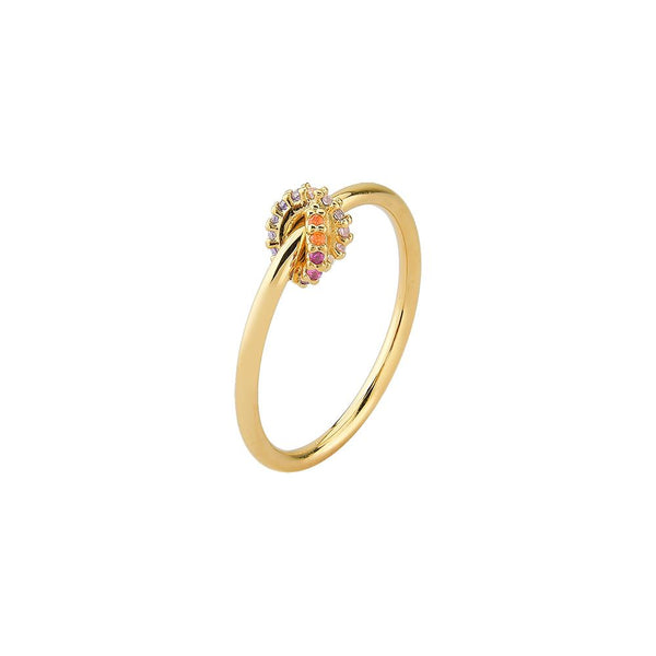 18K GOLD PLATED ZIRCONI RING 13