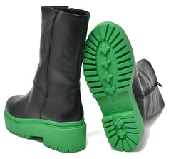 MID FASHION BOOT GREEN BLACK VIA MARTE