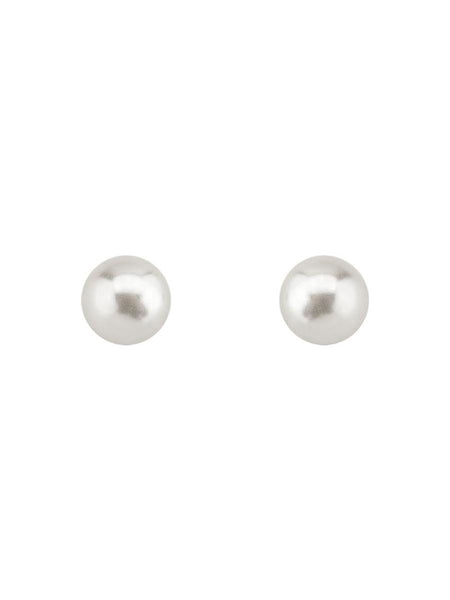 PLATED 18K GOLD PEARL  EARRING