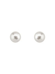 PLATED 18K GOLD PEARL  EARRING