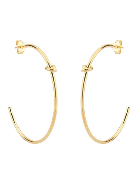PLATED 18K GOLD EARRING