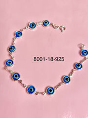 925 Silver Evil Eye Earring Jewelry